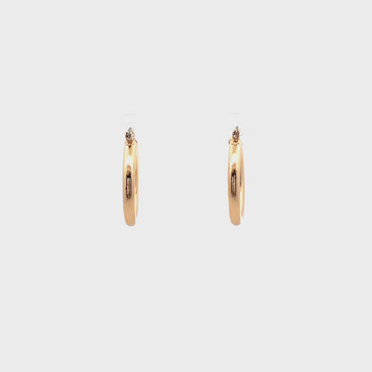 Aluminum Hoop Earring - 103