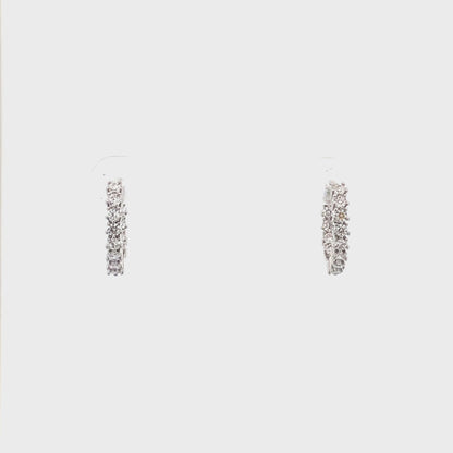 Huggie Hoops & Charm Earrings - Style 09
