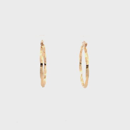 Floor Pin-catch Earrings - Style 37