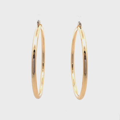 Aluminum Hoop Earring - 110