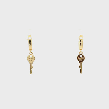 Huggie Hoops & Charm Earrings - Style 05